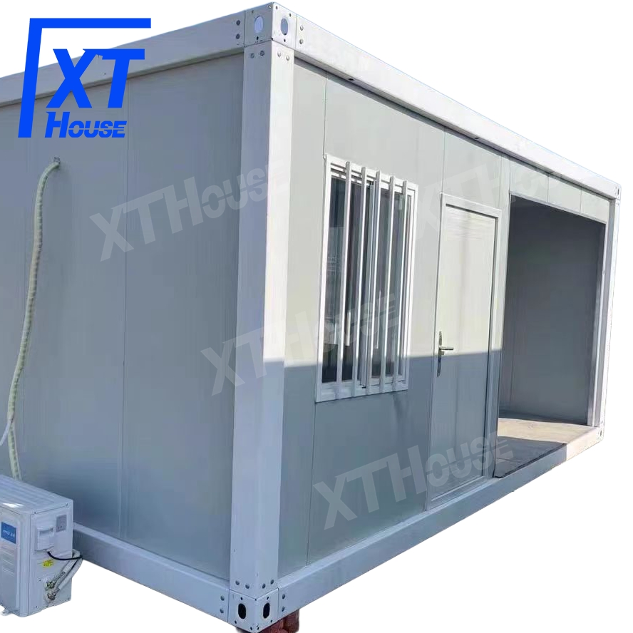 Prefab Living Detachable Container House for Refugee Camps Home Office Modern Design 5-Year Warranty Made Steel Sandwich Panel Home