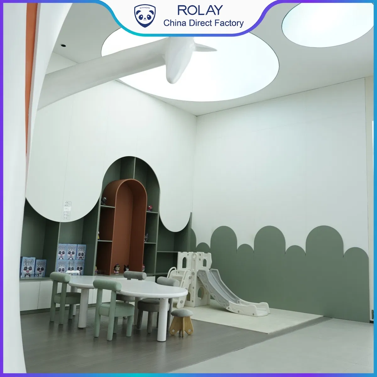 High Load Capacity Soft-Close Drawers Open Shelf Anti-Tip Design Learning Unit with Factory Price