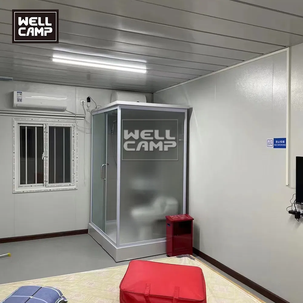 Luxury Domitory Modular Isolation Room Portable Flat Pack Container Office Building