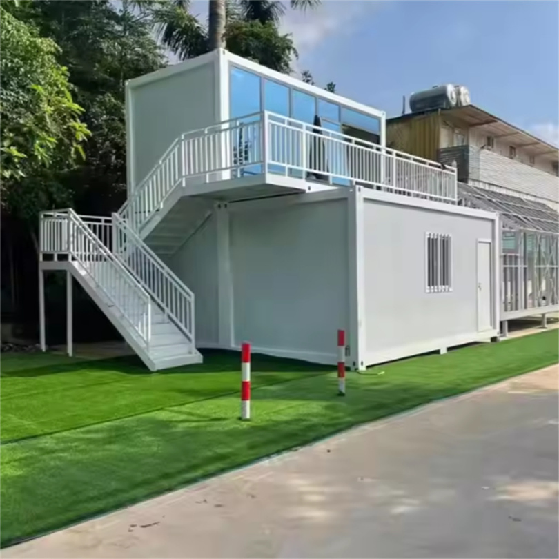 20FT Sandwich Panel Breathable Quickly Installation Z Folding Container House Prefab Foldable Tiny House Mobile Temporary