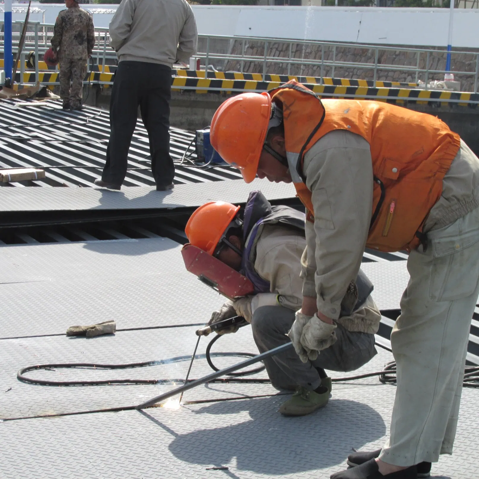 Heavy Steel Structure Portable Bailey Bridge Design for Sale Prefab Steel Structure Building