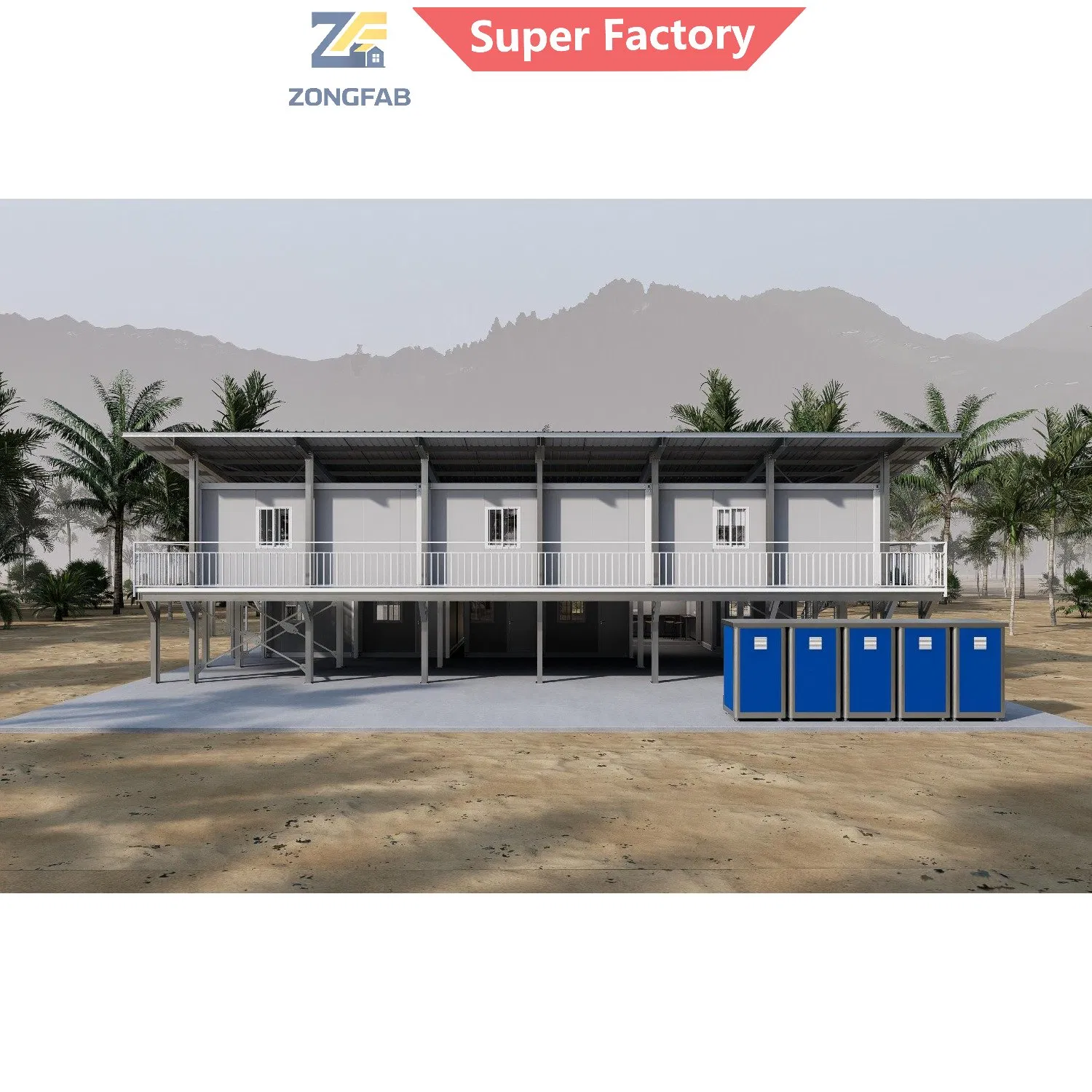 Rapid Deployment Assemble Steel Living Folding Foldable Flat Pack Prefab Modular Container Building Housing