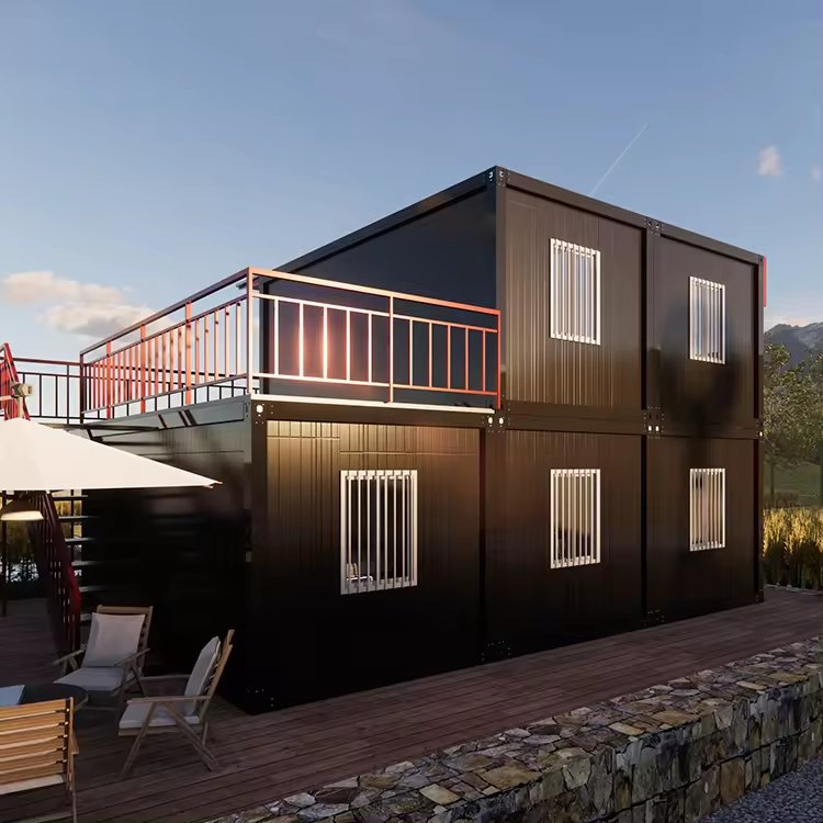 Hot Sale Sandwich Panel Container Mobile Modular Living House Homes Detachable Prefabricated House