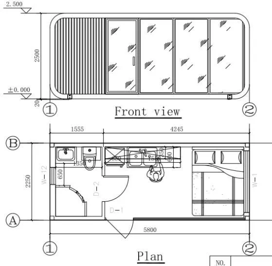Modular Cabin Detail 1