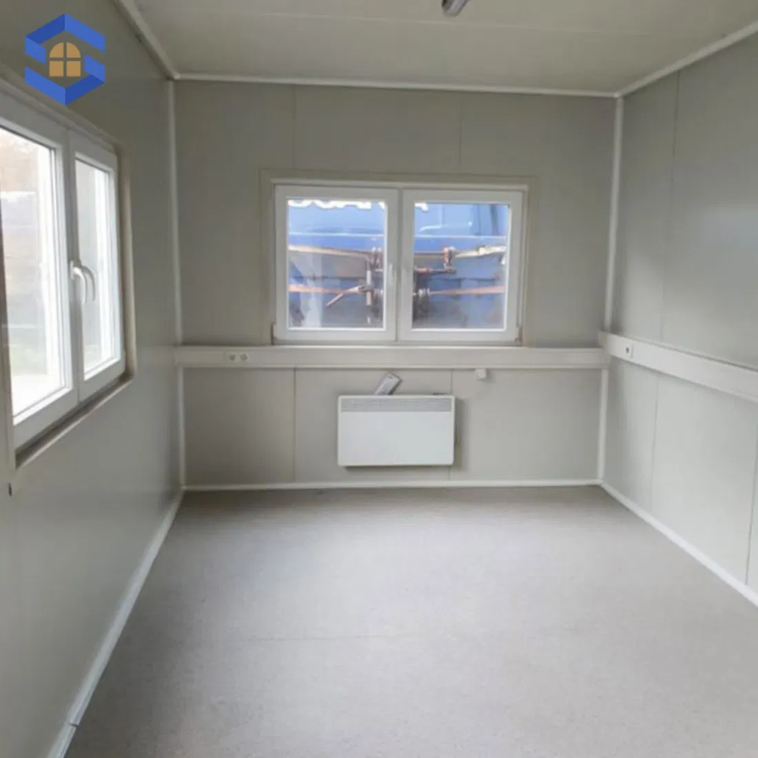 Budget-Friendly Foldable Wind Resistant Green Building Steel Building for Sustainable Container Resettlement Housing