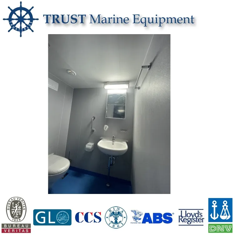 Complete Wet Unit for Marine Bathroom