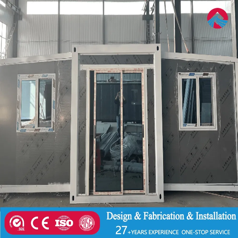 China Wholesale House Container Building Steel Structure Prefabricated Hotel with Folding