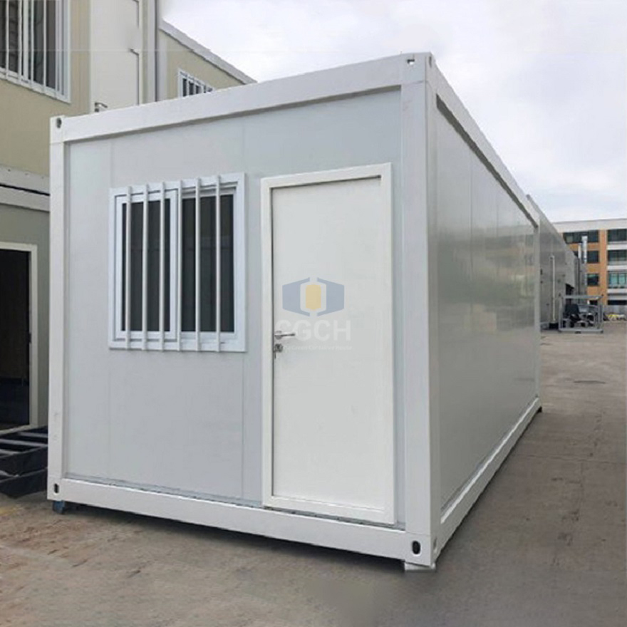 Wind Proof Eco-Friendly Flat Pack Container Office with 1 Year Guarantee