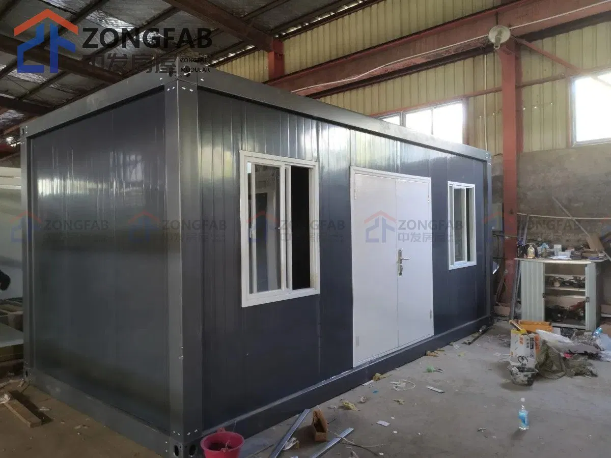 Customizable SGS 20FT Portable Movable Prefab Mobile Prefabricated Modular Container Office Building