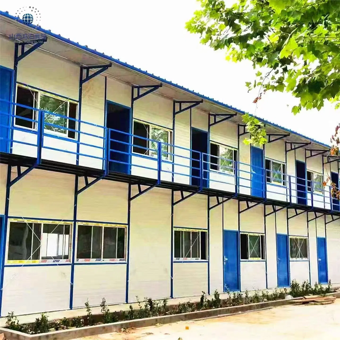 Quick Assembly Lightweight Portable Insulated Mobile Temporary Housing for Construction Site Workers