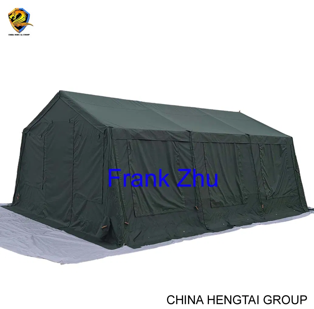 Portable Waterproof 210d Oxford Camouflage Emergency Disaster Relief Camps Base Shelter