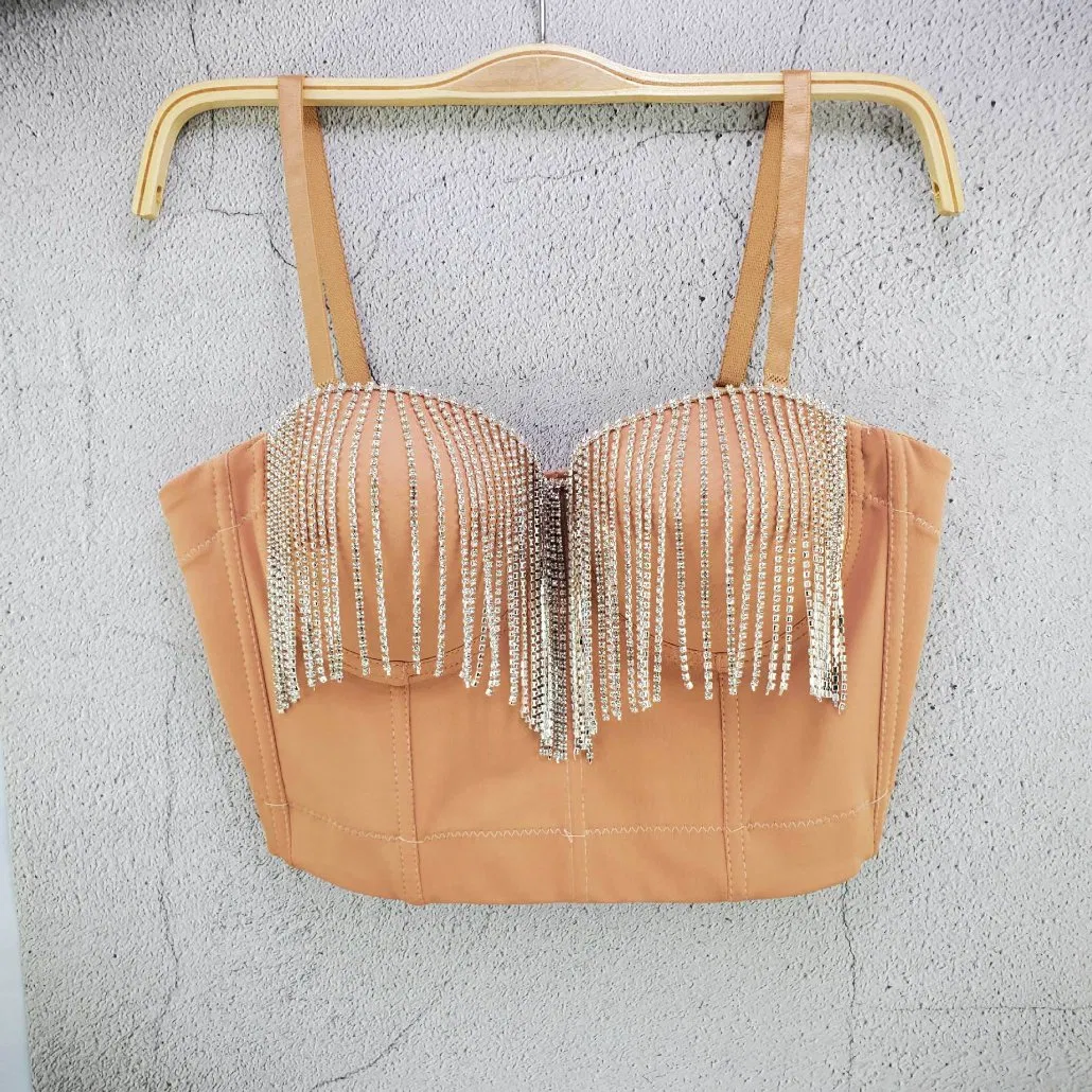 Slim Backless Camisole Design Short Summer Slimming Tank Top