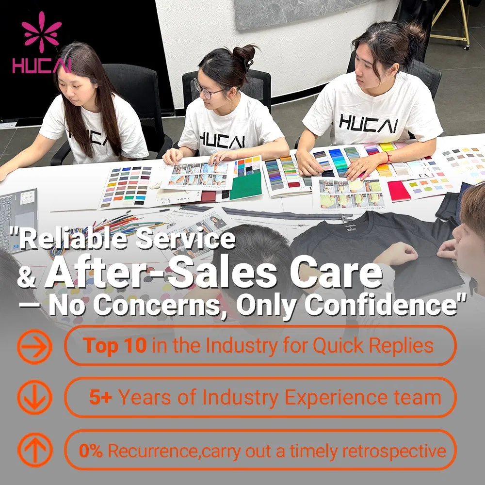 OEM Hucai Custom Nylon Soft Bonded Hem Regular Dry Fit T Shirt Training Workout Running Fitness Athletic Active Gym Wear Men