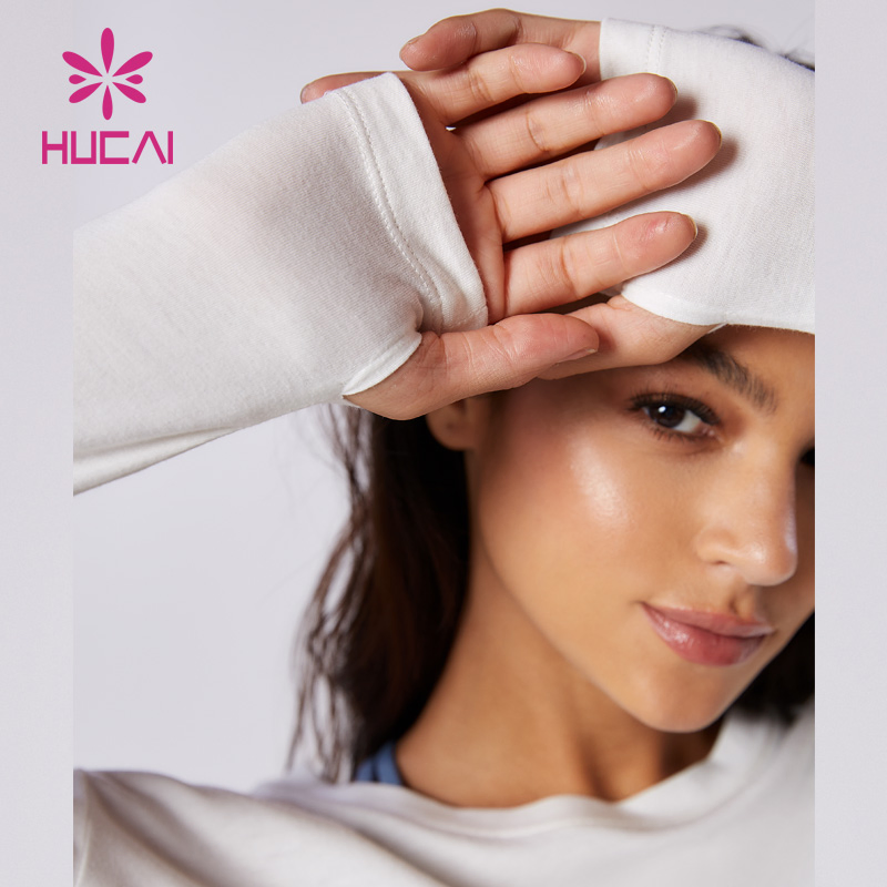 Hucai Private Label Modal Fabric Oversize T Shirts