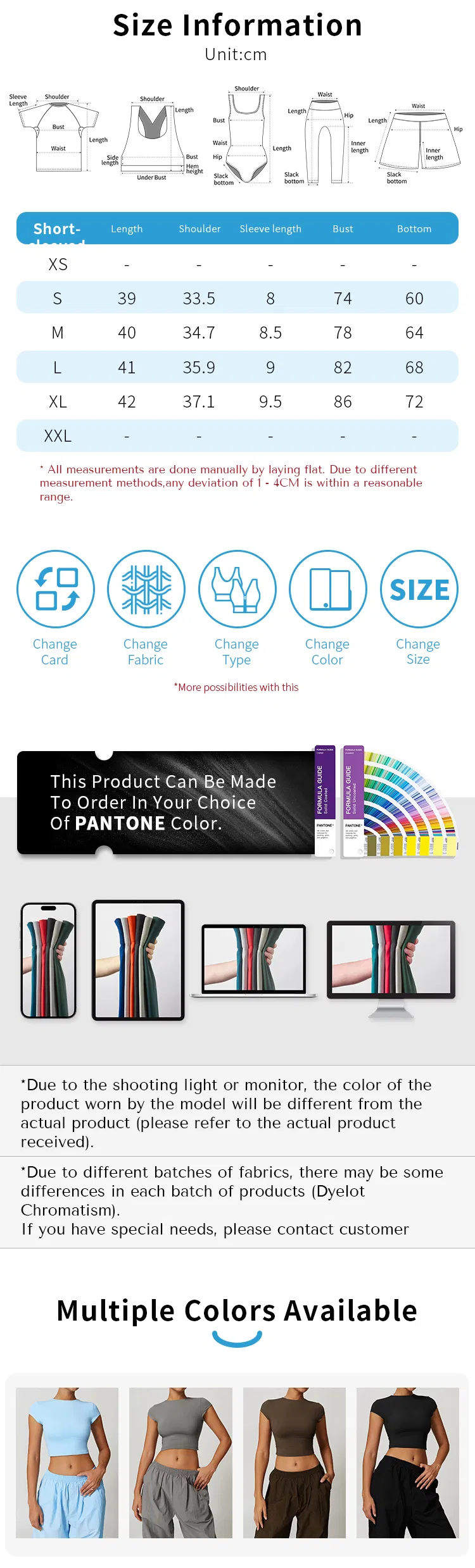 Fitness Crop Top View 2