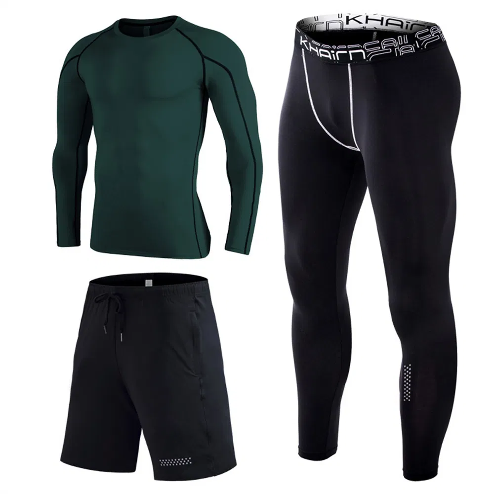 SJ-MT2018 Men Sports Gym Workout Running Jogging Shirt Sublimation Short Sleeve Rash Guard Camo Compression Wears