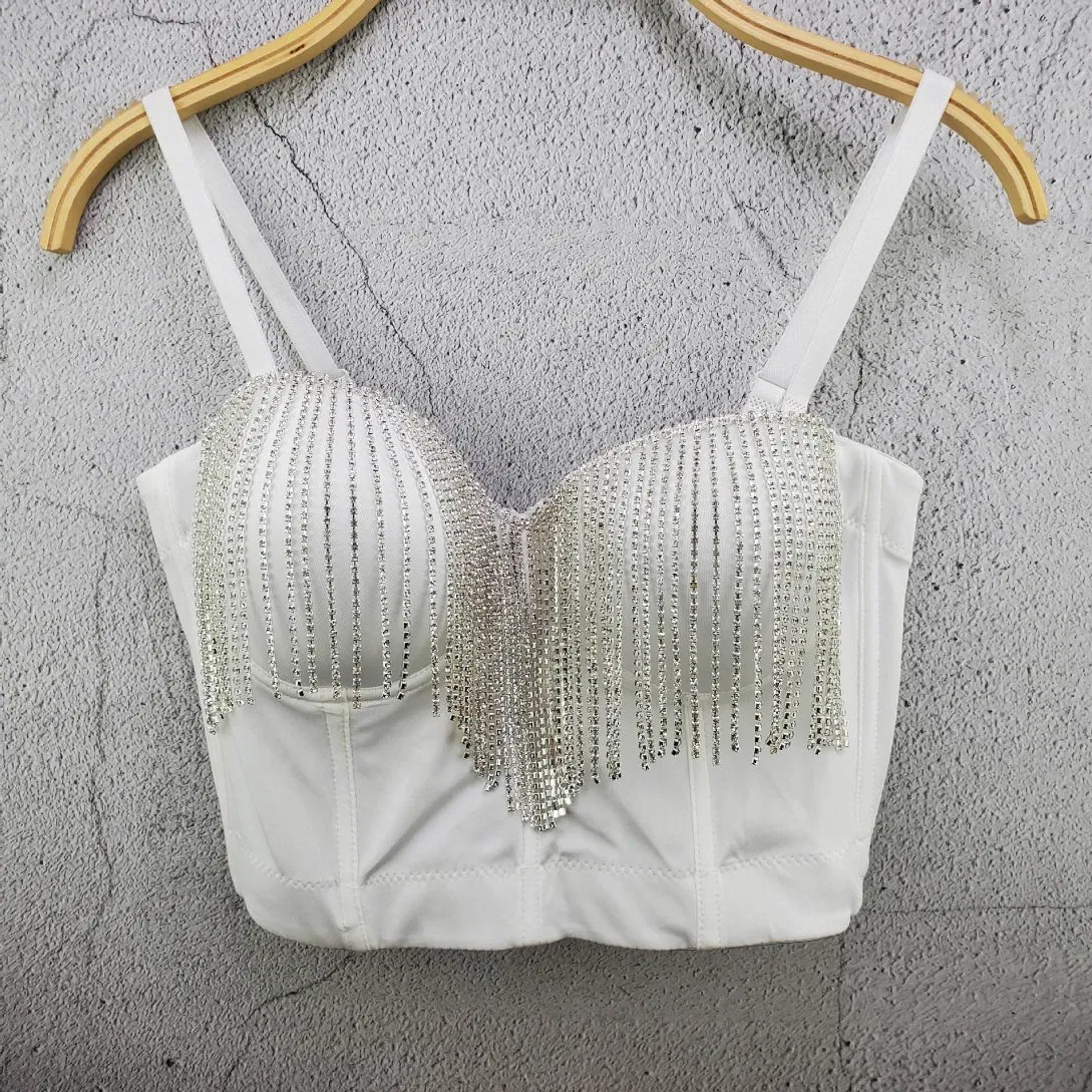 Slim Backless Camisole Design Short Summer Slimming Tank Top