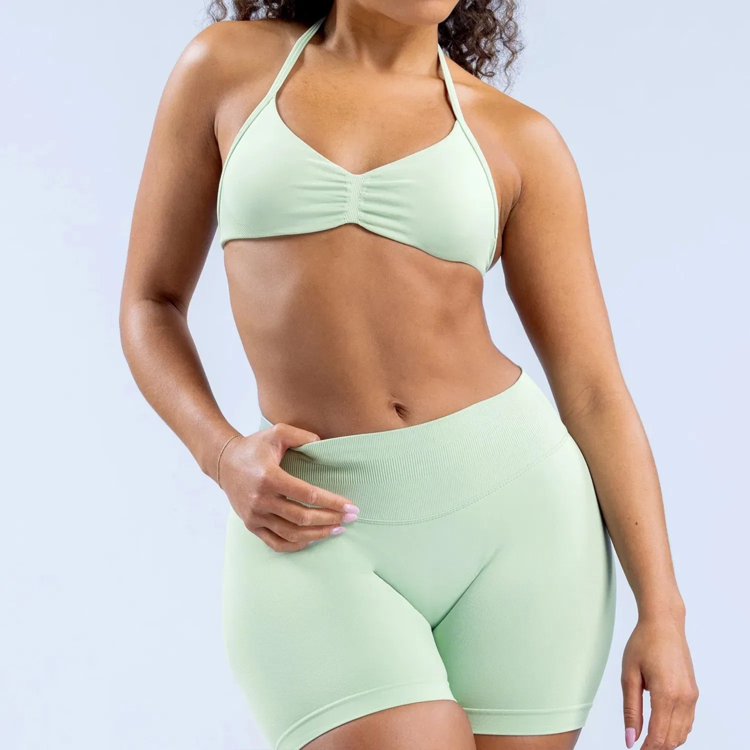 Ladies Seamless Sports Bra Sport Short Yoga Wear and Sports Wear
