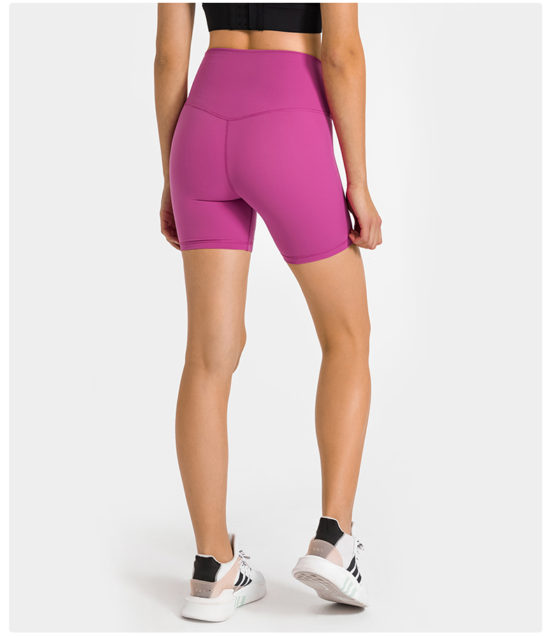 Wholesale Gym Wear Yoga Pant Sportswear Fitness Wear No Camel Toe High Waist Women Biker Yoga Shorts Fitness Gym Sports Wear