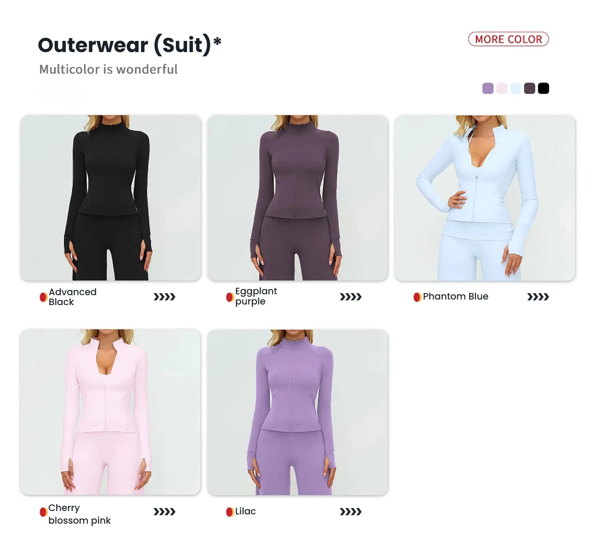 Women's Brushed Soft 4-Piece Yoga Set Slim Fit Long Sleeve High Waist Leggings Tank Crapis Workout Outfit for Outdoor &amp; Lounge Athleisure Tracksuit