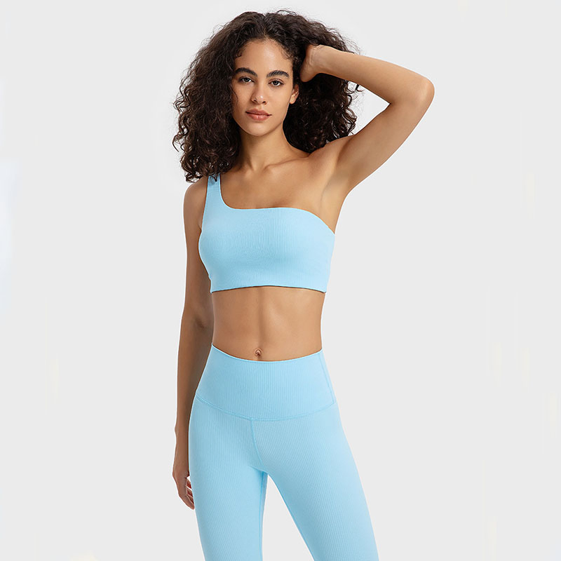 Custom High Impact Backless Ladies Running Sexy Gym Workout Clothes Clothing Sportswear Fitness Sports Wear Set Women Yoga Sports Bra