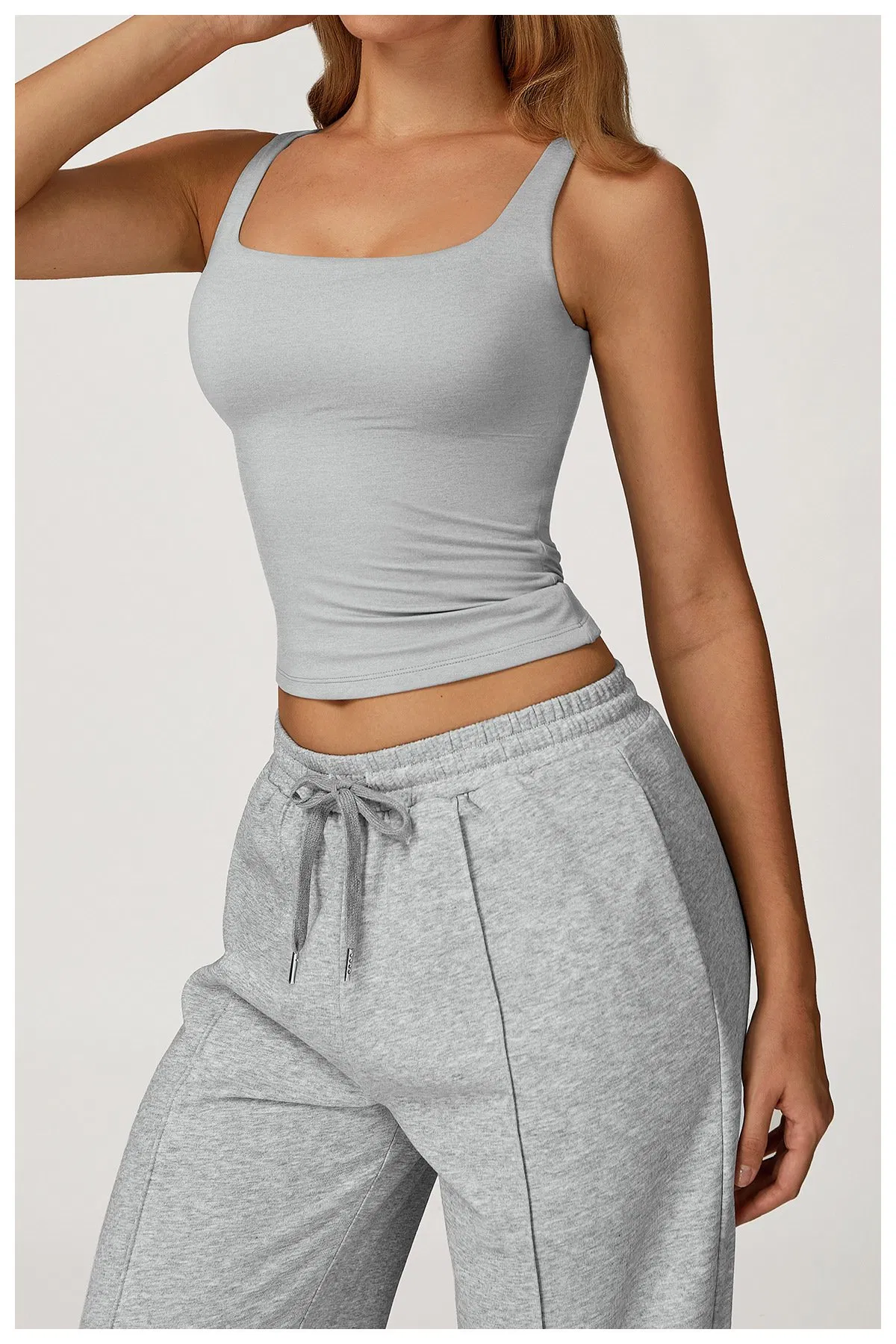 High Quality Women Yoga T Shirts High Quality Solid Training Wear Activewear Tank Top Fitness Yoga Active Top