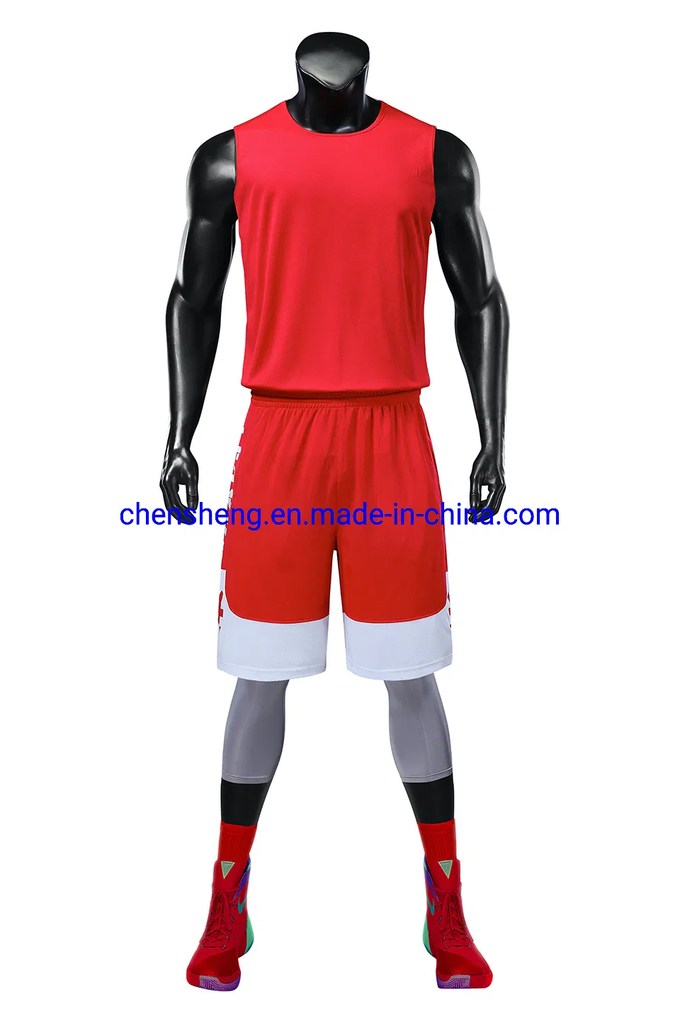 Factory Supply Custom New Design Breathable Basketball Jersey Wear for Team Training Sport