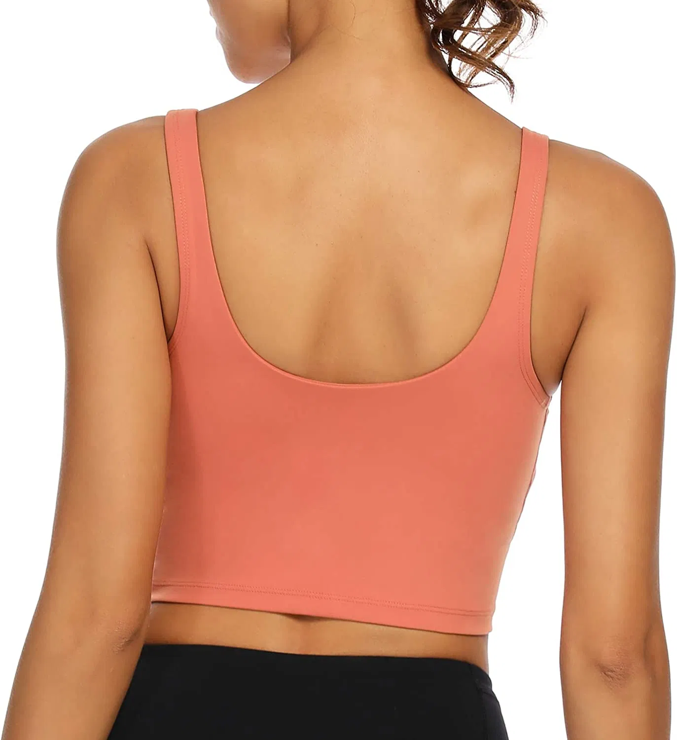 Premium Custom Women Sports Bra Wear Longline Crop Tank Top Padded Workout Running Yoga Clothing Garment Available Custom Design Logo for Manufacturer Price