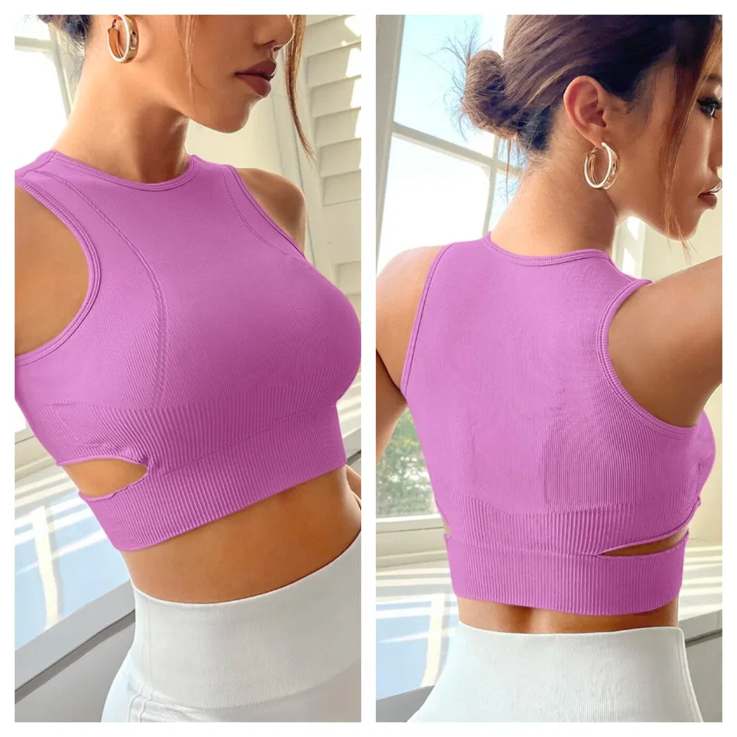 Seamless Yoga Sports Bra