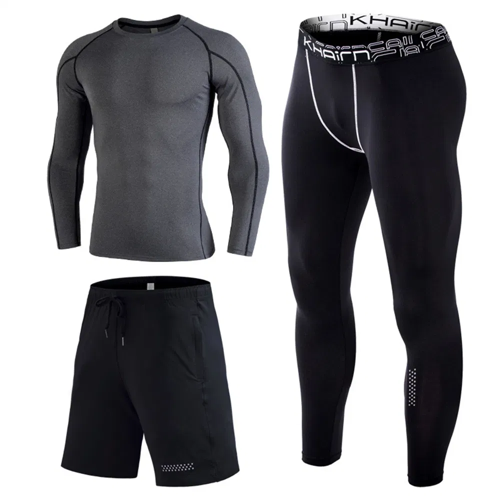 SJ-MT2018 Men Sports Gym Workout Running Jogging Shirt Sublimation Short Sleeve Rash Guard Camo Compression Wears