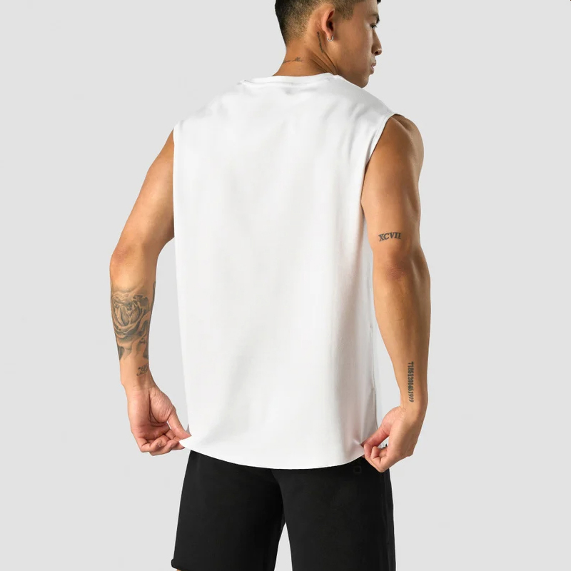 Anti-Wrinkle Quick Dry Custom Print Logo Activewear Sports Clothing Couple Crop Tops Unisex Tank Tops