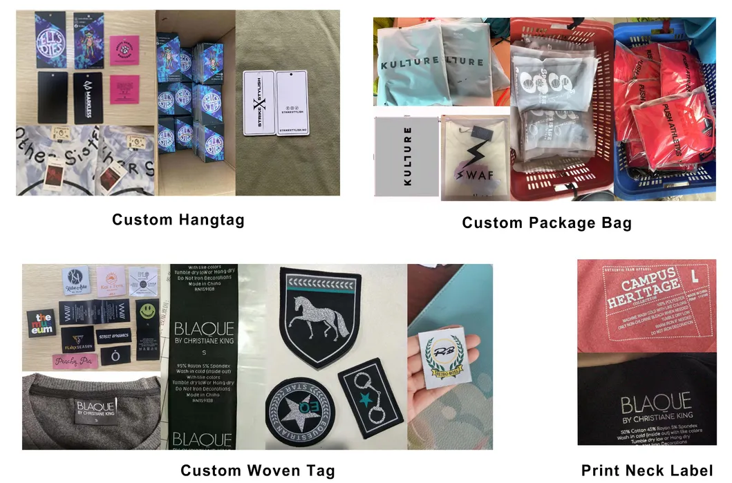Tags and Packaging