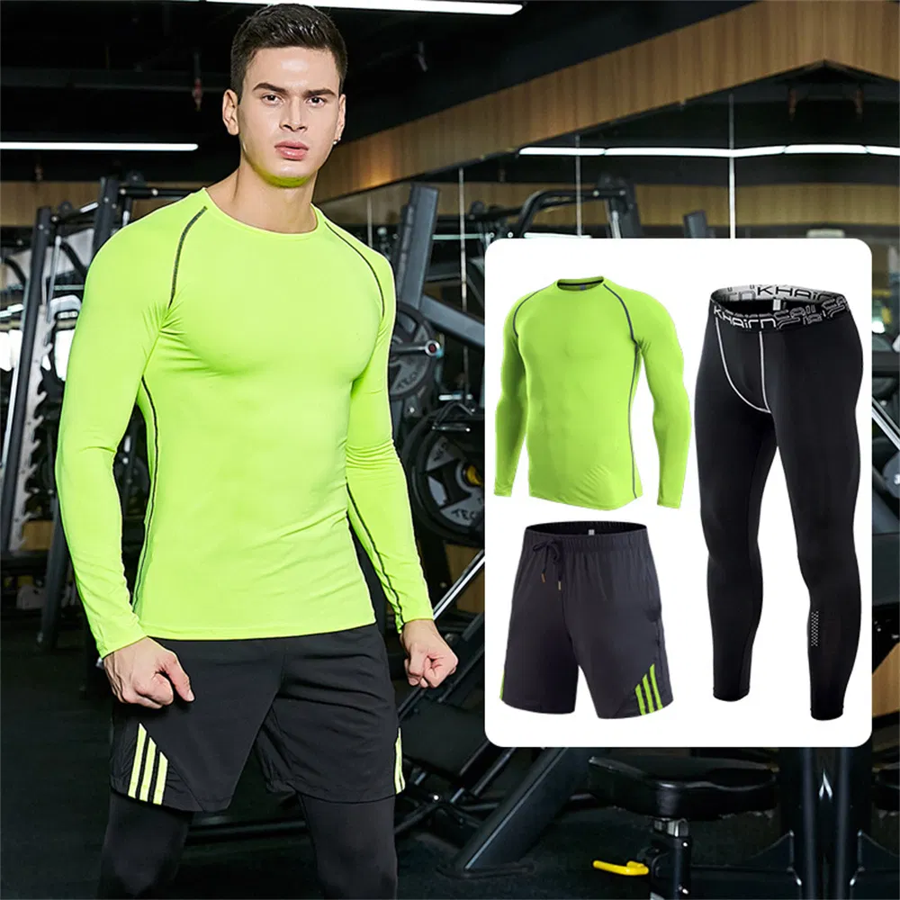 SJ-MT2018 Men Sports Gym Workout Running Jogging Shirt Sublimation Short Sleeve Rash Guard Camo Compression Wears