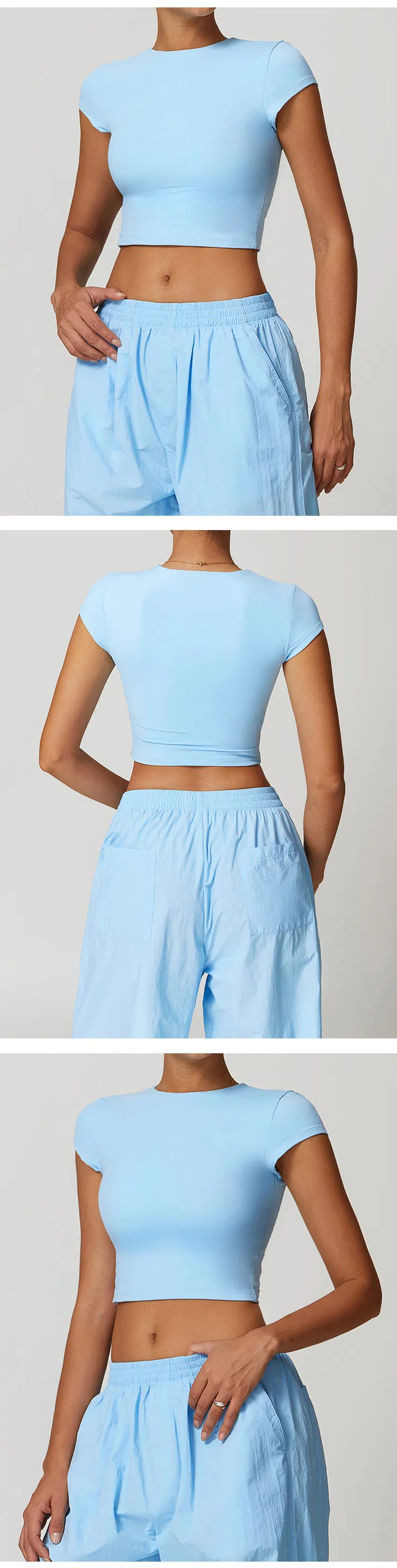 Fitness Crop Top View 5