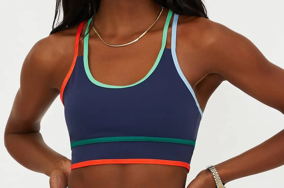 Yoga Sports Bra Front View