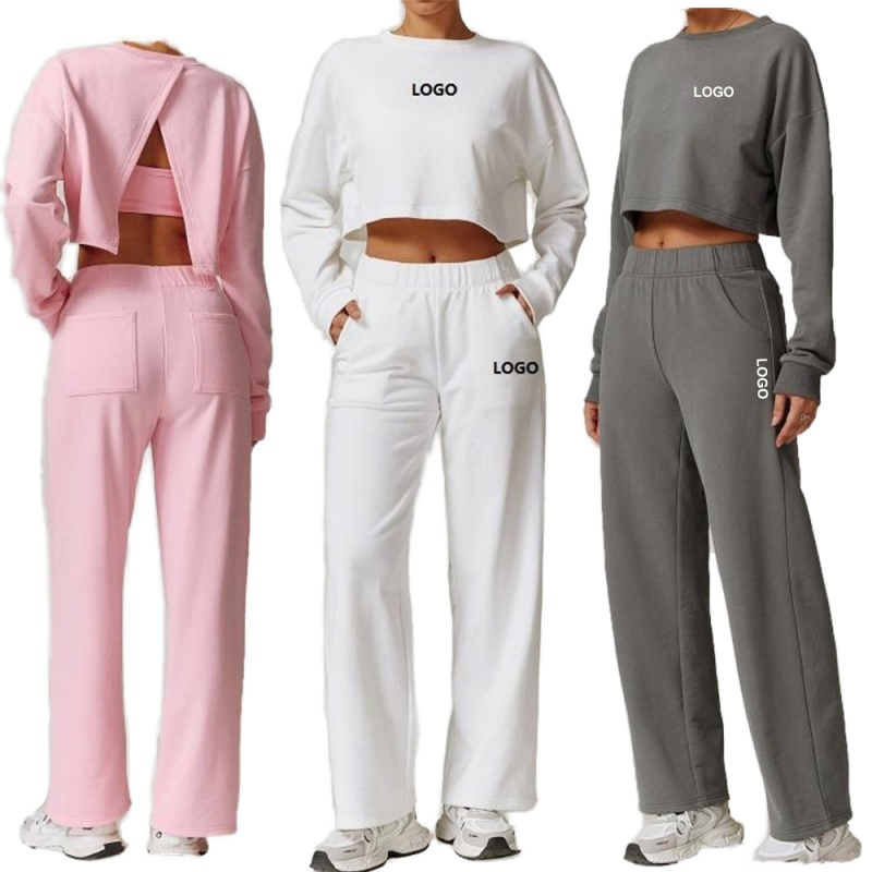 Hot New Design Custom High Quality Sportswear Gym Wear Workout Gym Fitness Sets Women 2 Piece Yoga Gym Set