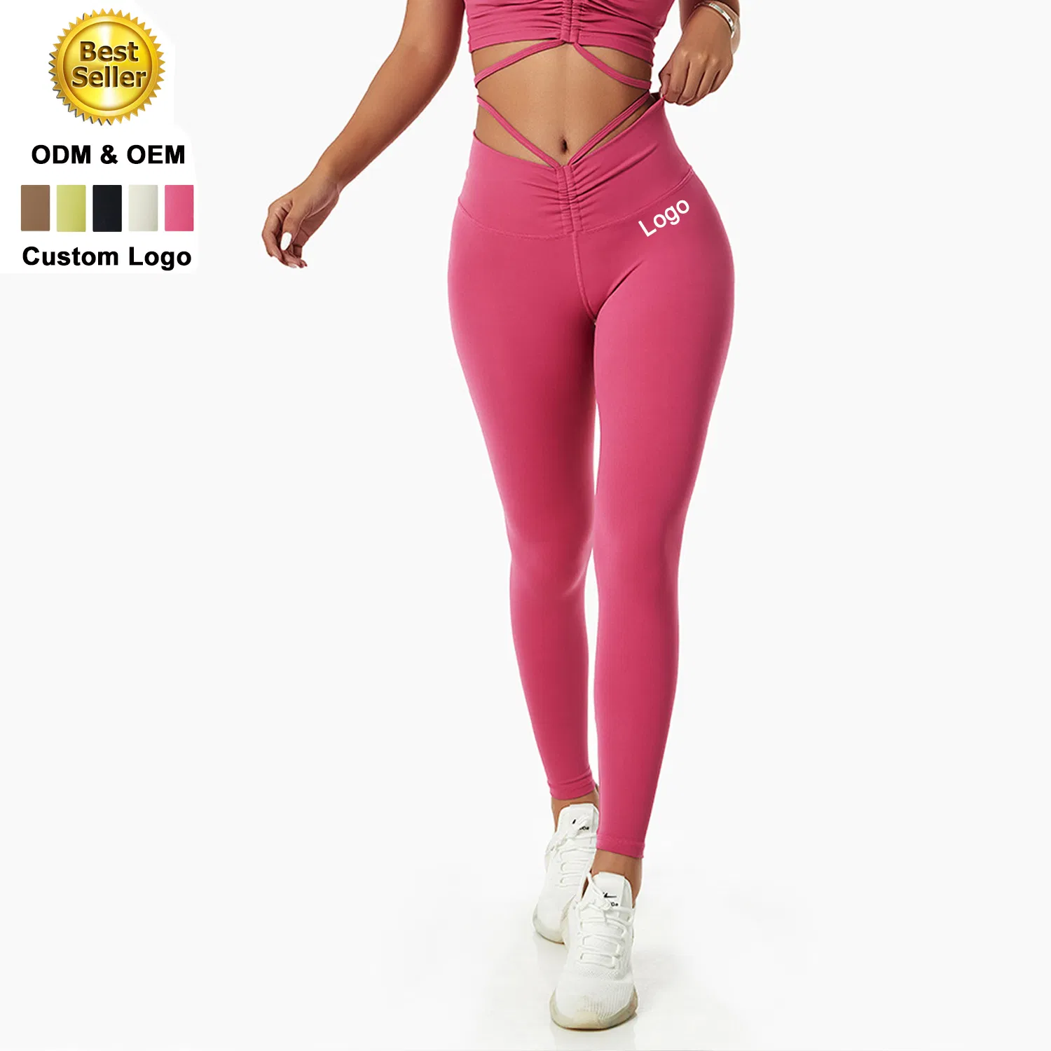 Yoga Leggings Stretchy High Waist Yoga Pants Women Butt Lift Gym Workout Tights Pants Gym Outfits Fitness Sports Wear