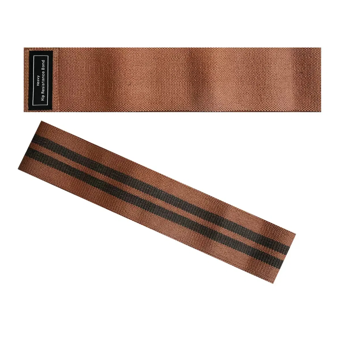 Premium Cocoa Brown Resistance Bands Set for Women Hip and Booty Workouts