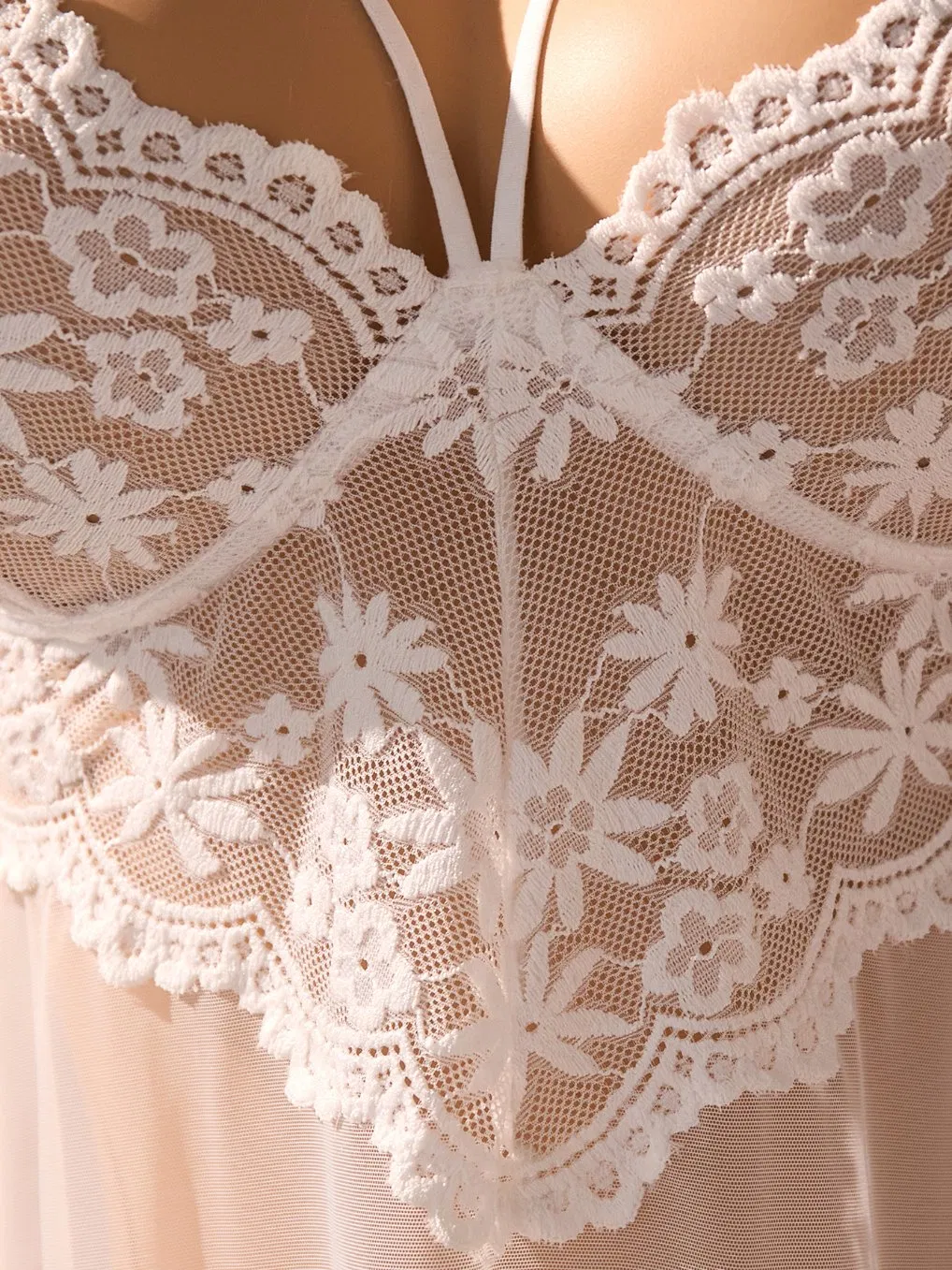 Sexy One-Piece Lingerie Transparent Open Crotch Teddies Bodysuits Erotic Costume Pajamas Exotic Lace Bodysuit