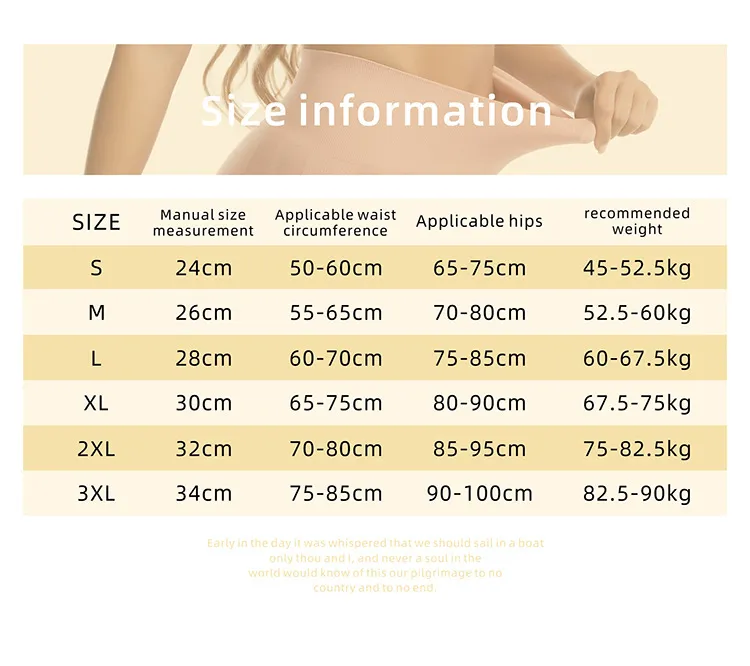 Size Chart/Measurement