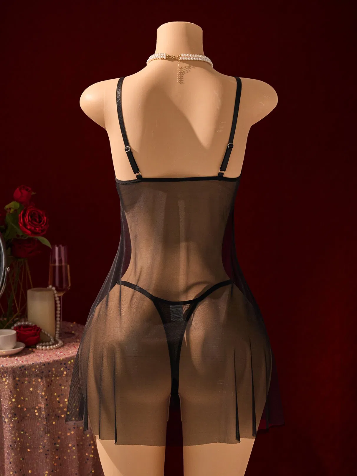 Sexy One-Piece Lingerie Transparent Open Crotch Teddies Bodysuits Erotic Costume Pajamas Exotic Lace Bodysuit