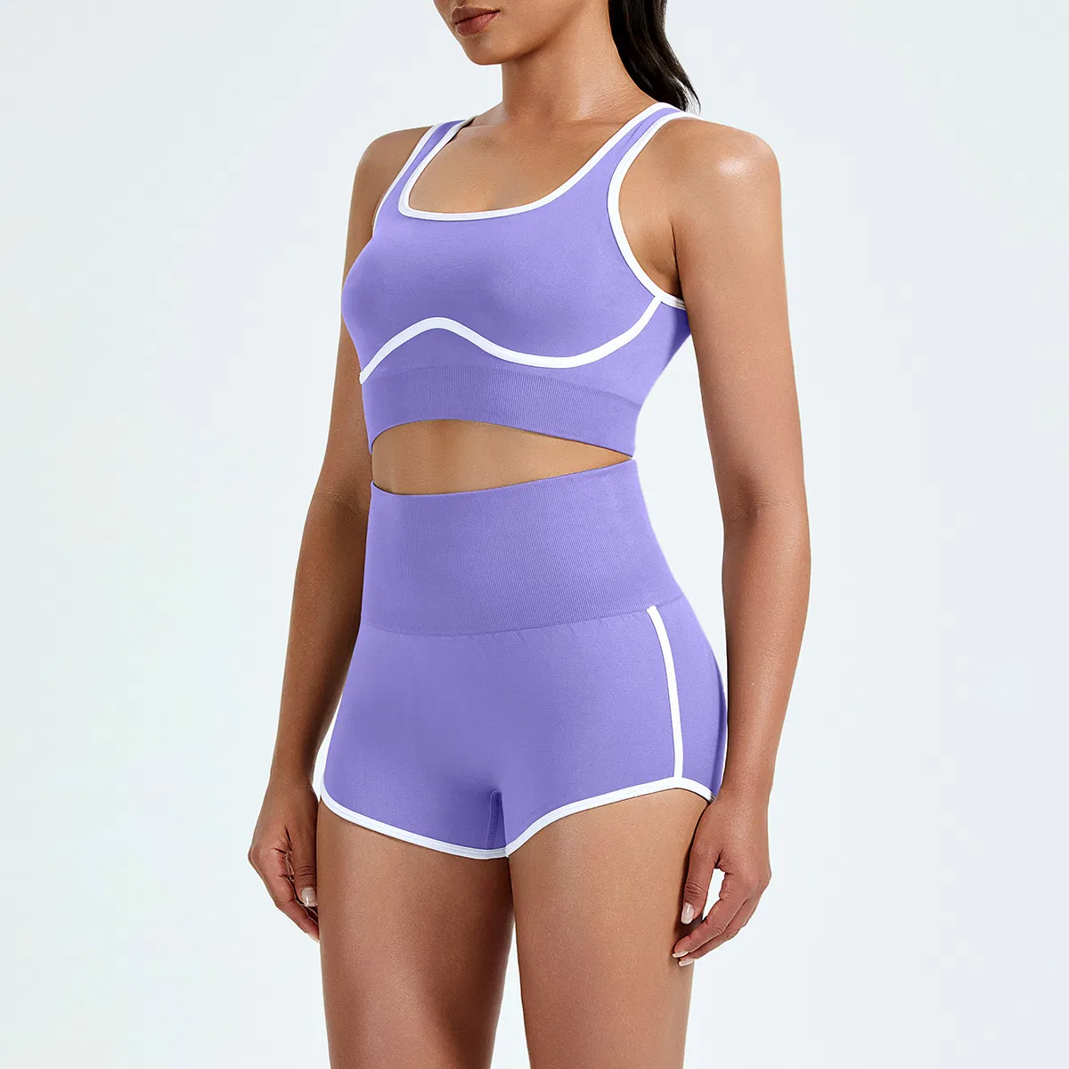 Ladies Sport Bra Sport Short Sports Wear Gym Wear Active Wear Fitness Crop Top