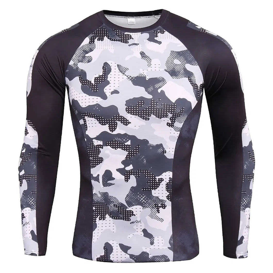 Sublimation Printing Sportswear Gym Yoga Wear Compression Shirts