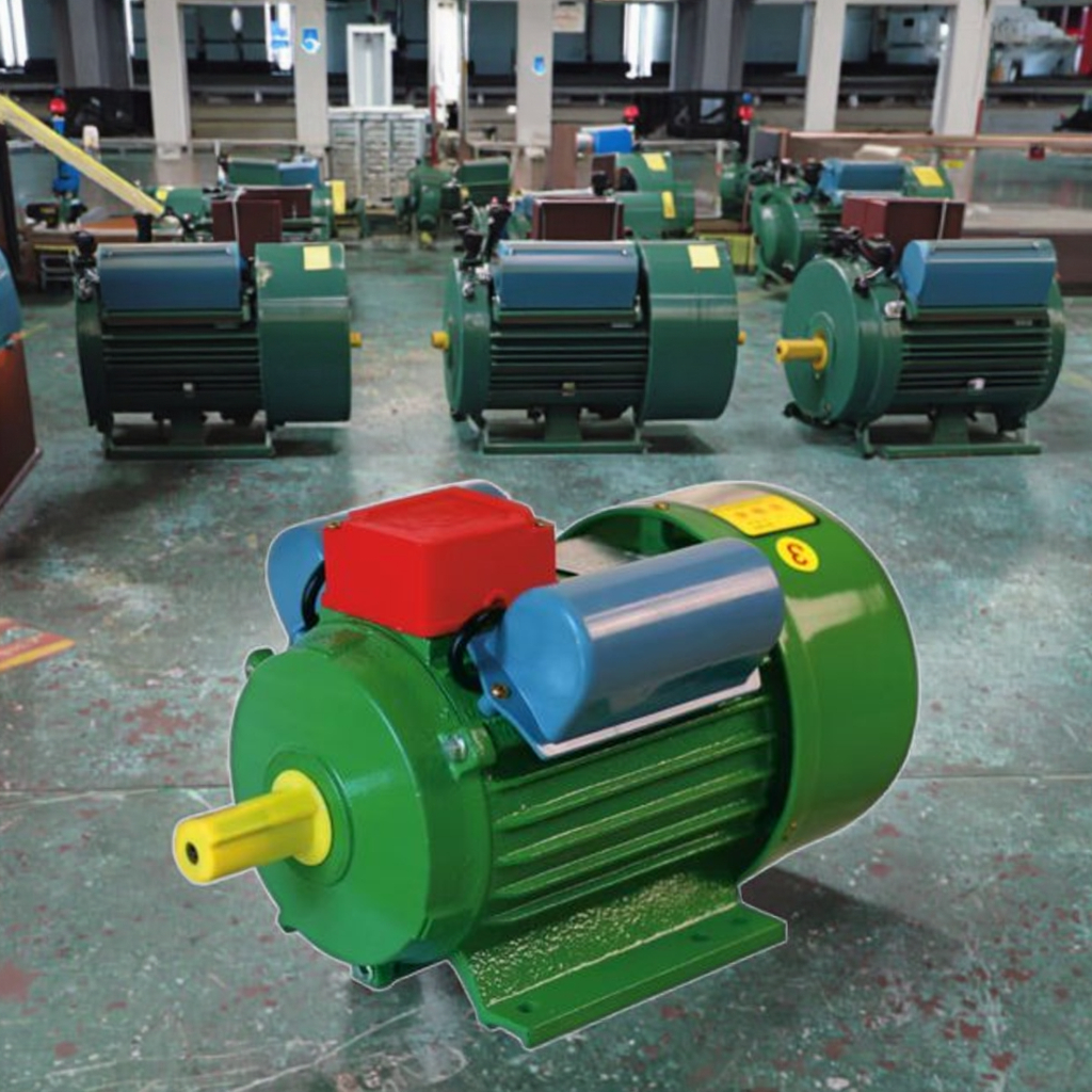 220V110v AC Motors 2.2kw 1hp Low Noise Induction Single Phase Electric Motors Factory Manufacturing
