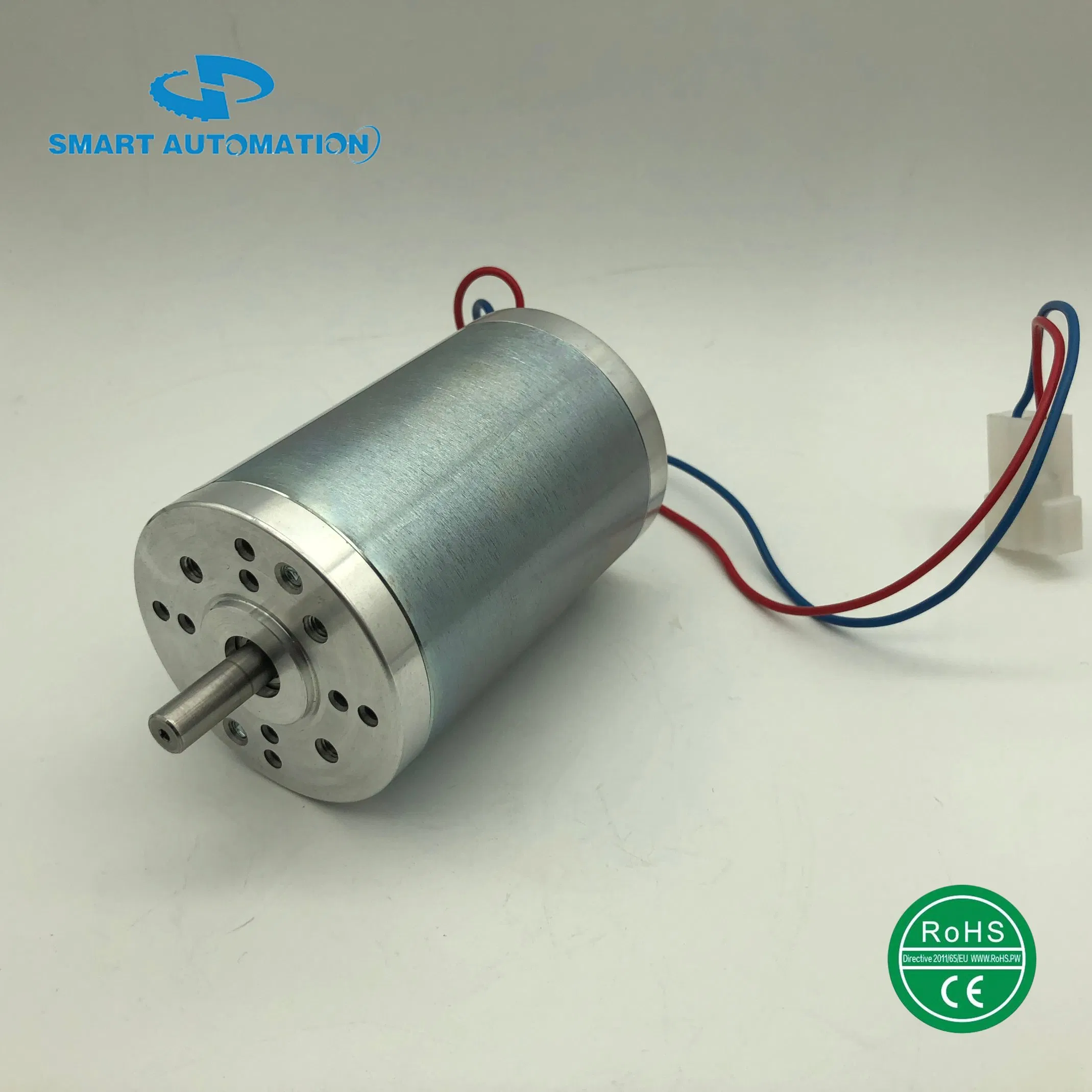 63mm Gr63 Permanent Magnet Brushed DC Motor 12V 24V 36V 48V to 220V 12 24 36 48 Volt 50W 100W 150W 200W Pm Brush Planetary Worm Gear Drive Motor