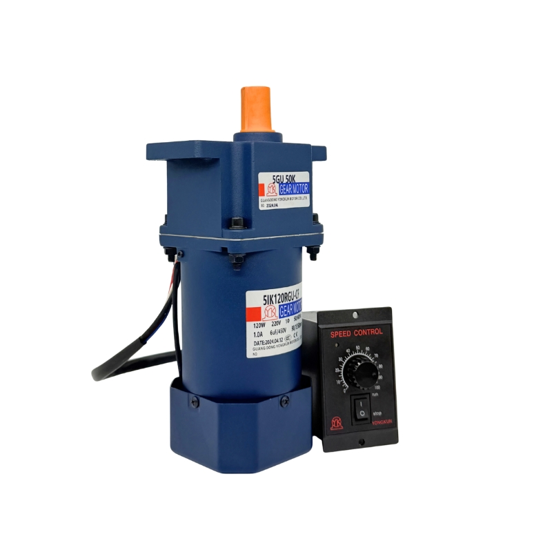 Right Angle Reversible Induction Electromagnetic Brake Small Gear Motor From 25W 40W 90W 250W for Automation Door Manufacture Industry
