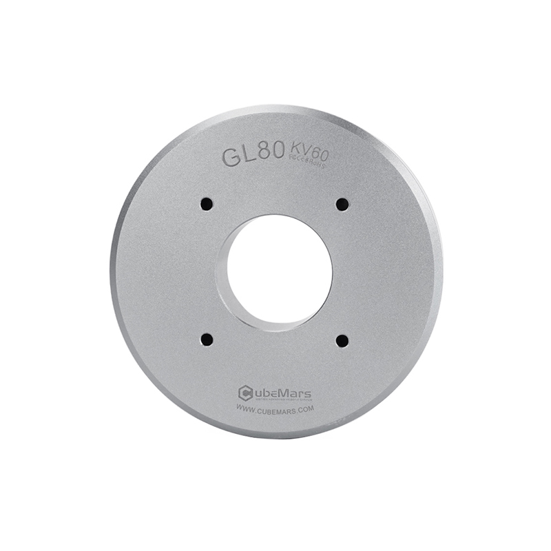 Cubemars GL80 KV30 Brushless Gimbal Motor Hollow Shaft Low Speed High Torque Motor For Precision Motion