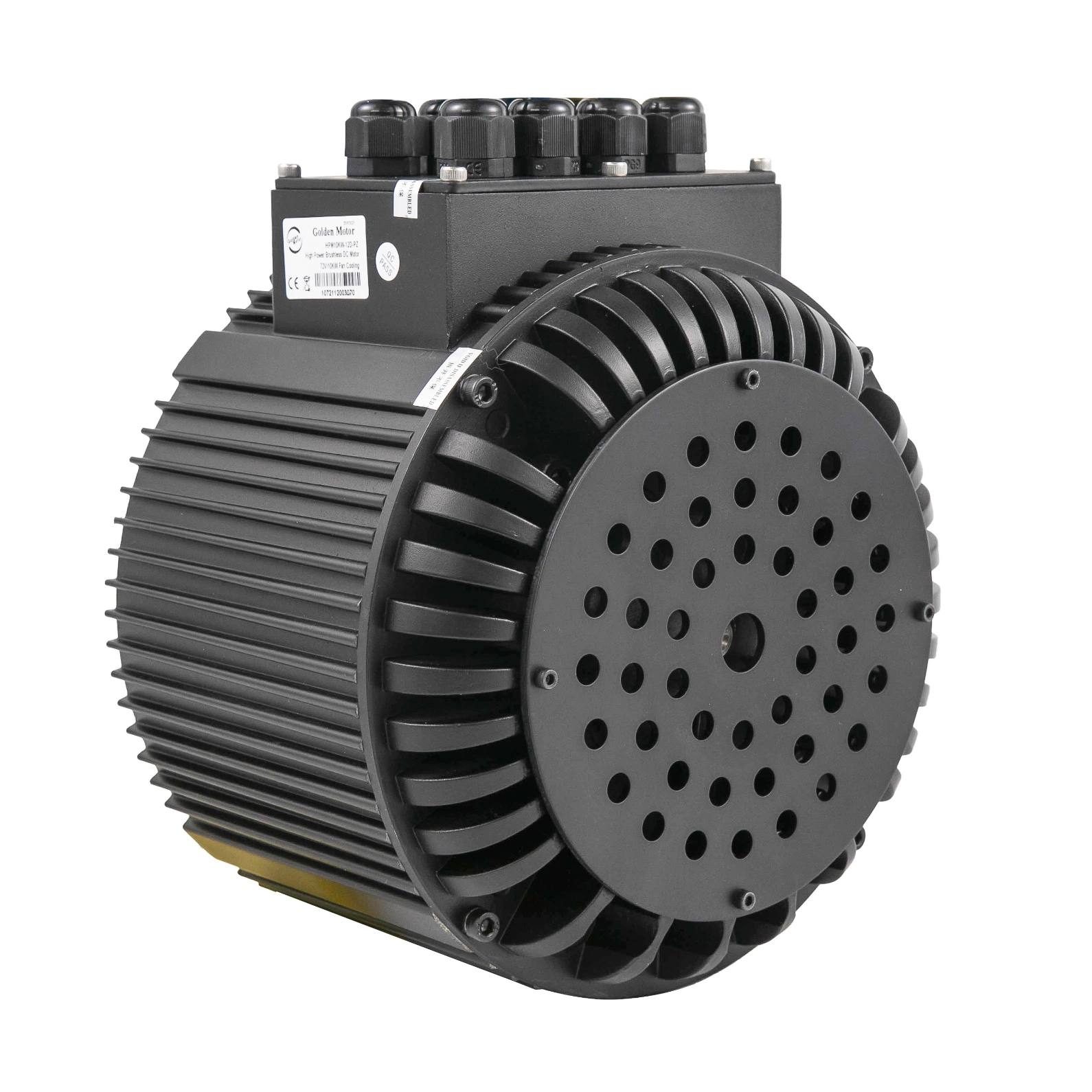 CE Approved High Power Powerful Brushless DC BLDC PMSM Motor 10kw up to 20kw 85 N.m 4000RPM for Electric Motorcycle Bike Outboard Motor Car Conversion