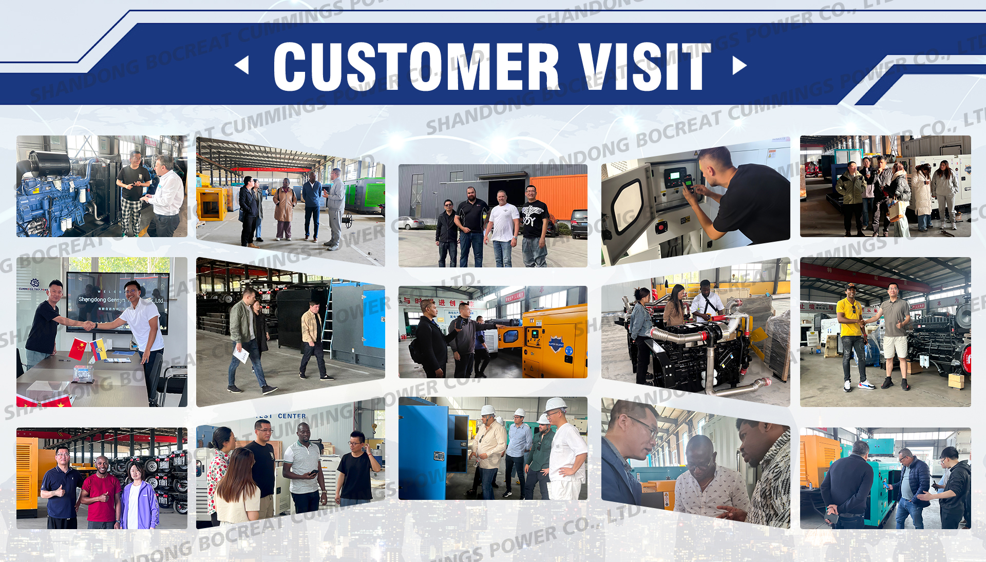 Stage V Factory High Quality 4500kw 3 Phase 400V Brushless Alternator Water Cooled Silent Diesel Generator Set 550 Kva