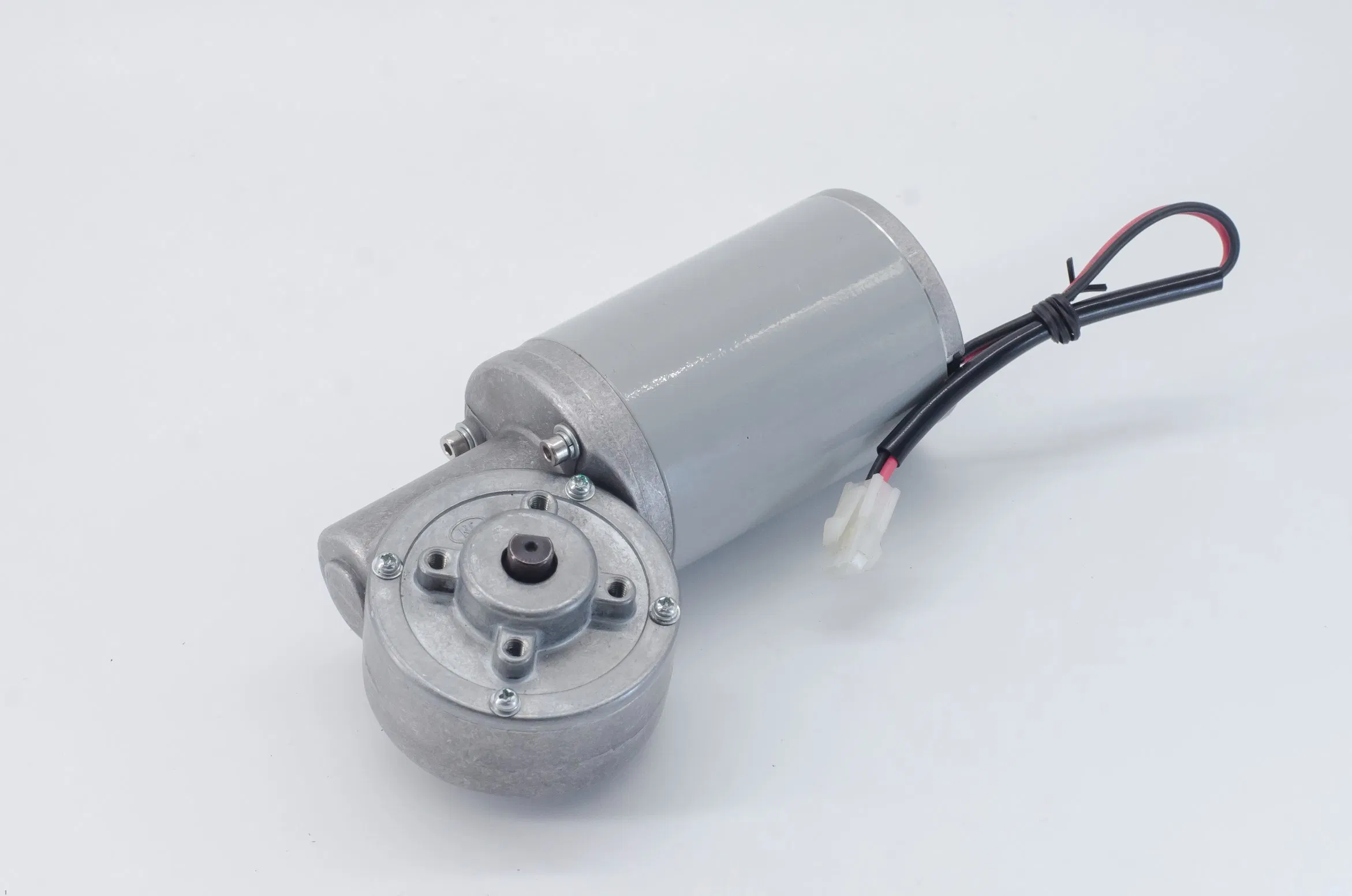 Sigle Phase Brushed DC Worm Gear Electric Gearbox Electrical Motor
